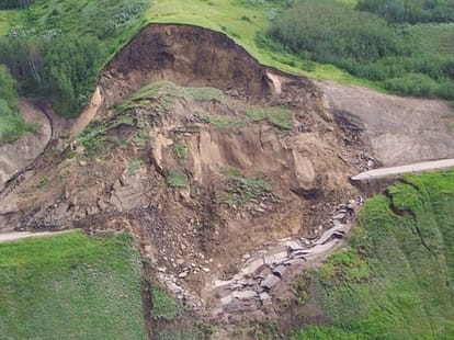 Technique developed to find landslide.