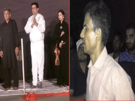 Sainiks arrested who opposed Pakistani artists.