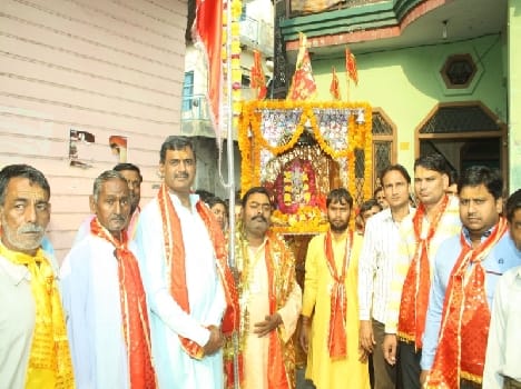 devotees welcome before padyatra