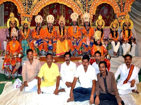 lord Ram's retern from Vanvaas performed in Ramleela 