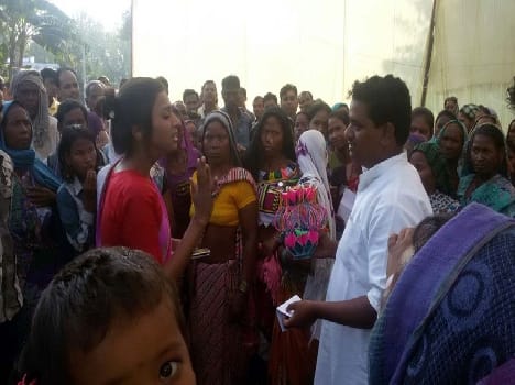 Tharu festival's administrative camp congressman Ruckus