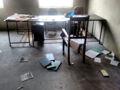 College students in the commotion, assault, sabotage