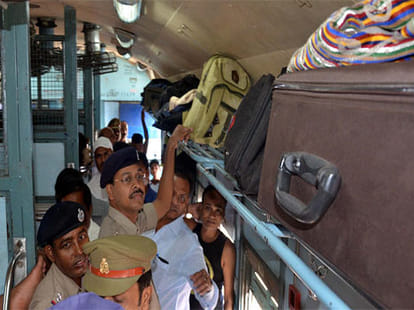 hoax call disturb himgiri express train passenger