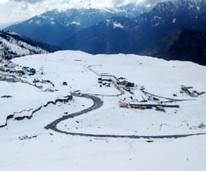 temperature reached minus ten in Kargil