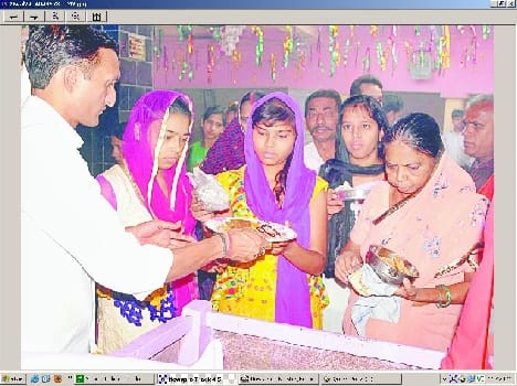 Chaturdasi devotees descended on the temple
