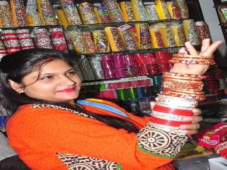 karwachouth in rohtak, market full