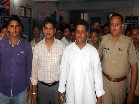 Chandnchauki police station in-charge line spot