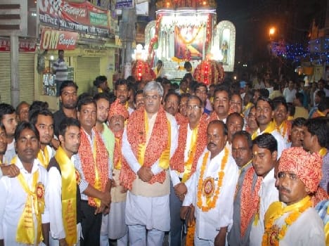 Maharishi Valmiki as derived from the grand procession