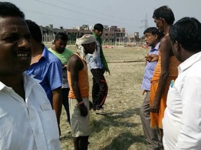 Modi's ralley in hajipur, farmers crop were damage