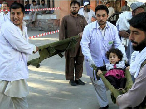 earthquake in pakistan and afganistan