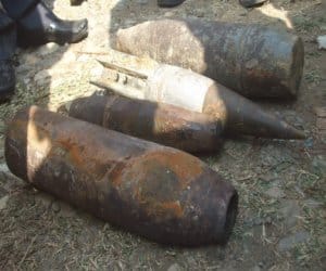 rocket launcher found in gangnahar in roorkee