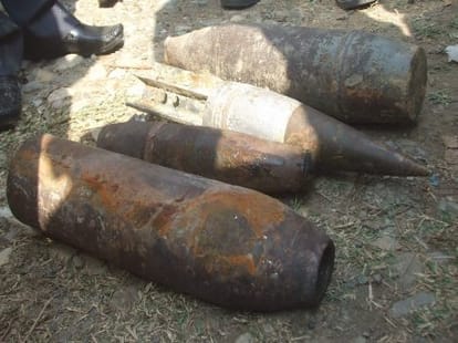 rockets found in meerut and bharatpur