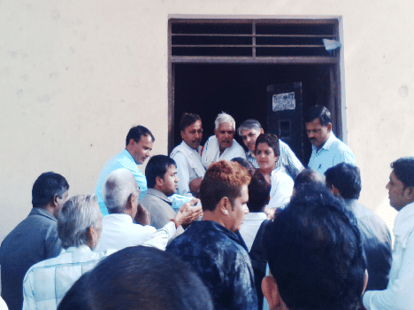Uproar in Dalit Mahapanchayat.