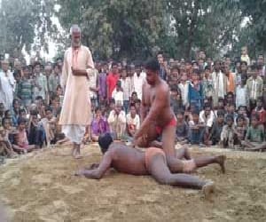 Pamma wrestler victorious, won mare