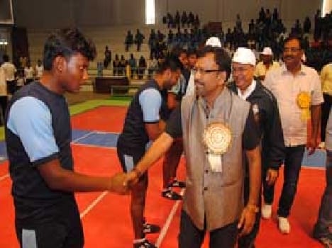 The BHU difference eastern sector in Kabaddi University Session starts