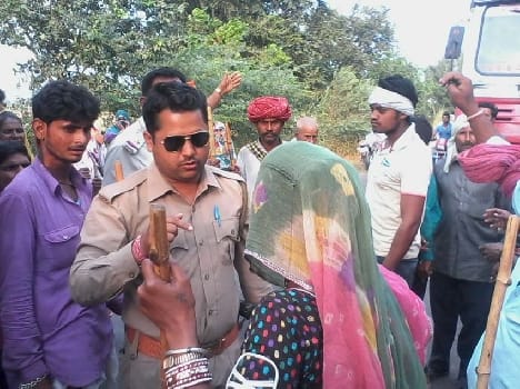 firing in hathras