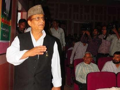 Azam Khan comments over beef issue.