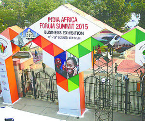 Note: these are way off due to the India-Africa Summit