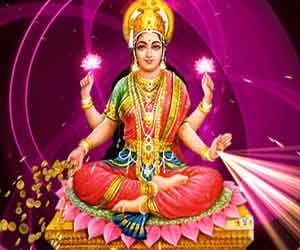 goddess laxmi pujan in diwali.