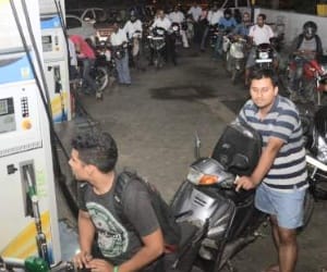 Petrol and Diesel prices go high.