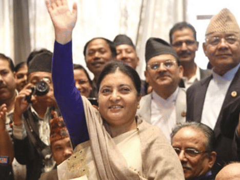 Nepal gets Vidya Devi Bhandari as first lady President
