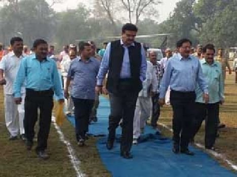 Principal Secretary tested quality of road