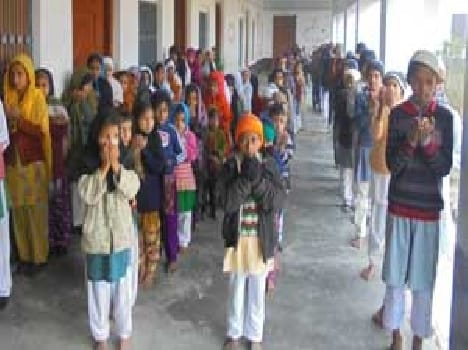 Pray for earthquake victims