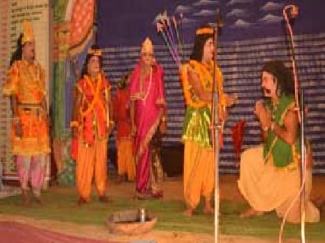 grand ceremony during bharat milap 