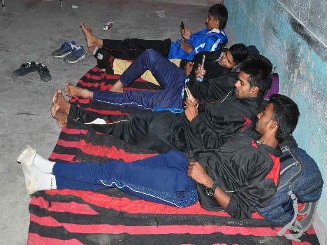 sportsmen in truble