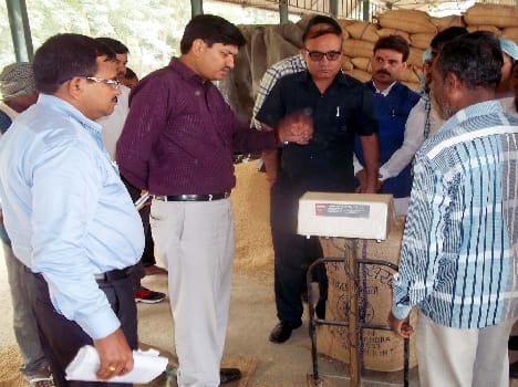 Officials featured on paddy procurement centers