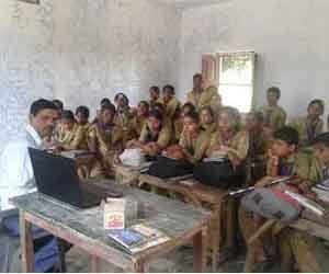 The army was gived to the school furniture