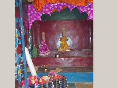 precious statue of lord sita and laxman stolen