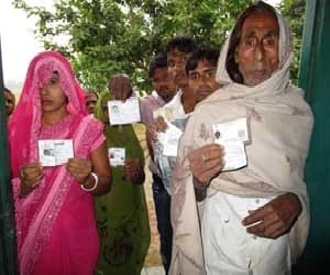 Notifications for village election.