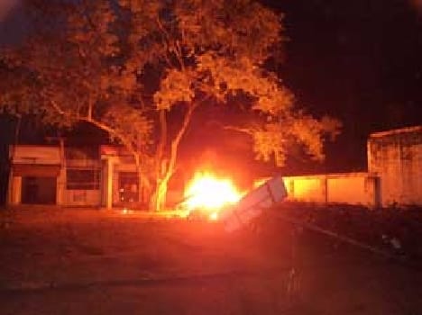 Motipur the head , killing police arson