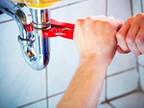 plumber electrician facility at home.