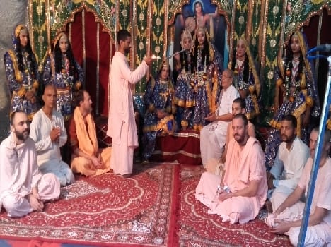 relegious function in vrindavan