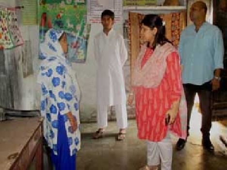 Nutrition in Anganwari had expired