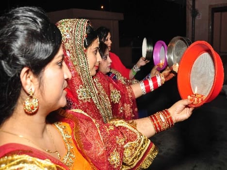 karwachouth in rohtak