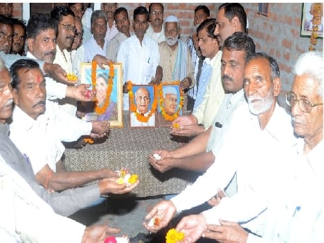 Anniversary of the death anniversary of Indira Gandhi and Vallabhbhai Patel