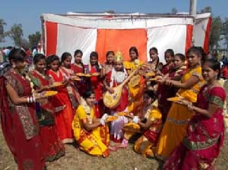 The children showed talent in sports competitions