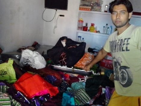 Thieves took away two million goods
