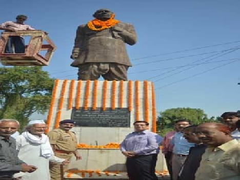Vallabh Bhai Patel's birth anniversary was celebrated