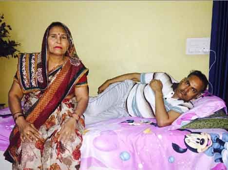 kamlesh devi of mathura saved his husband life