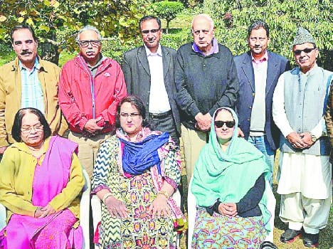 pok deligates meet former chief minister farookh abdulla