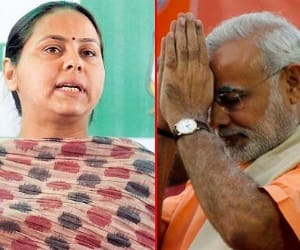 misa bharti says, it is india's unfortunate that modi is prime minister