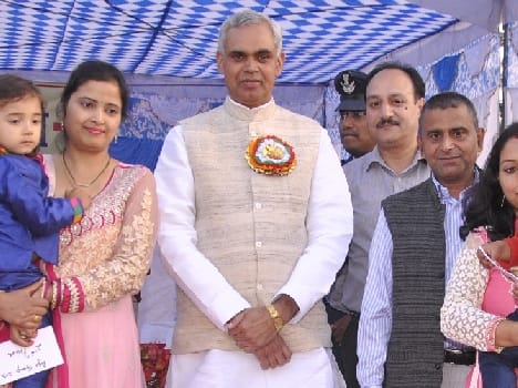 Governor acharya dev vrat interview during convocation ceremony in Chaudhary Sarwan Kumar Krishi Vishvavidyalaya at Palampur.