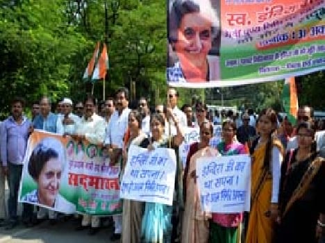 March in memory of Indira out goodwill