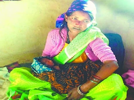 Sukidang-born infant