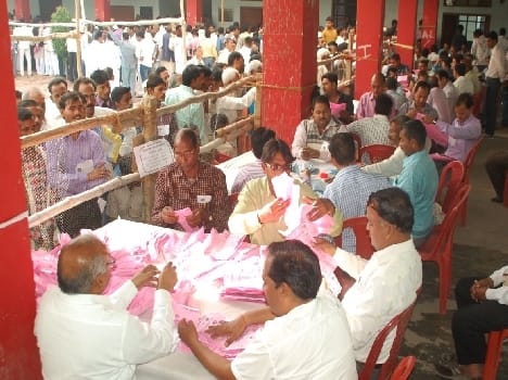 Panchayat government from carrying out Leaders