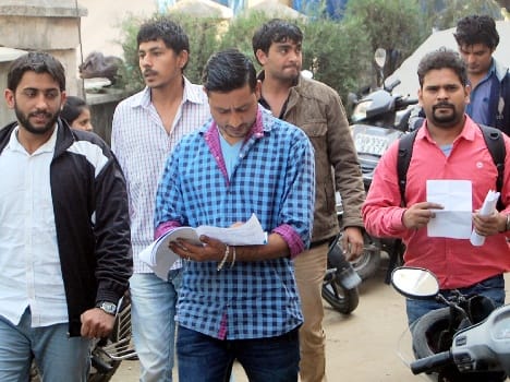 candidate caught cheating during SSC exam.